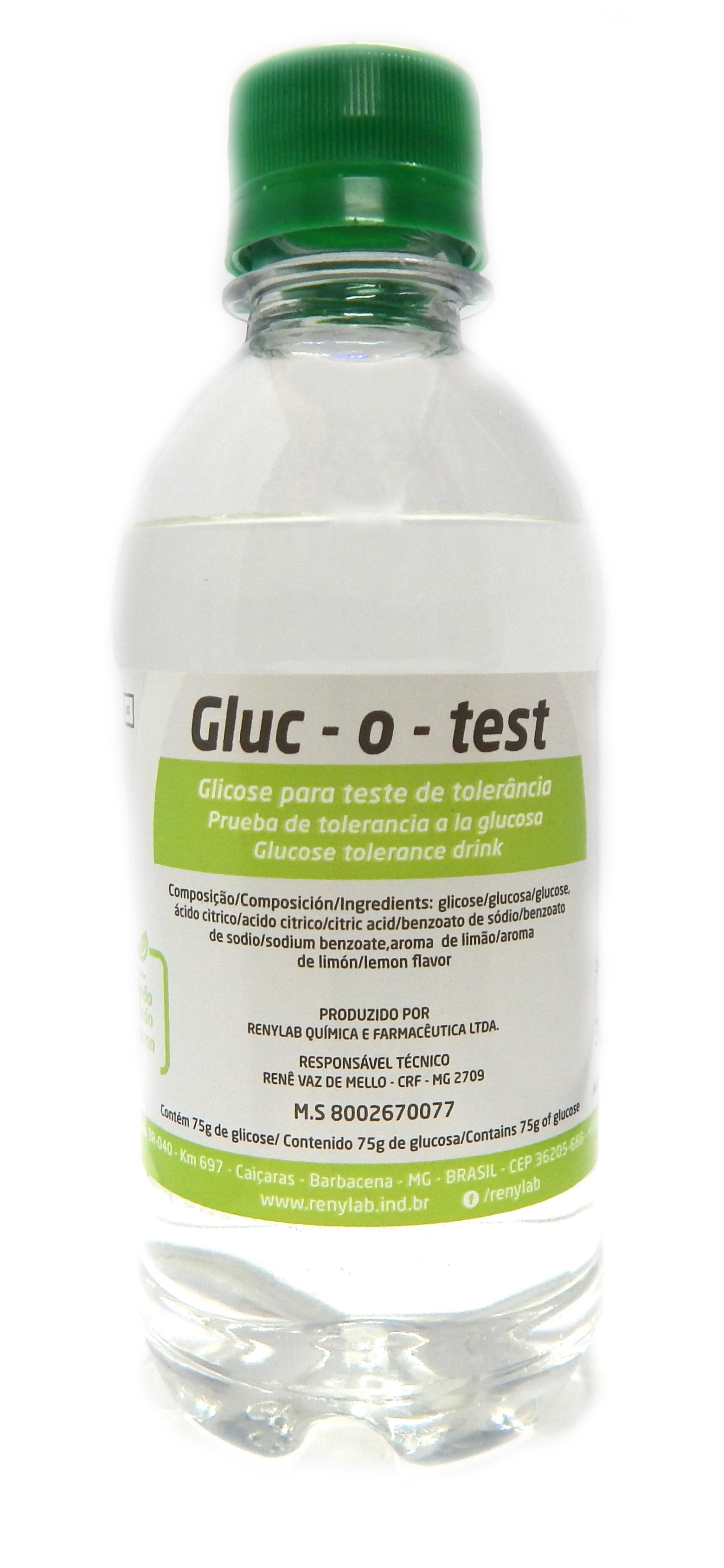 Gluc-o-Test® – Substrato para teste de Hidrogênio Expirado