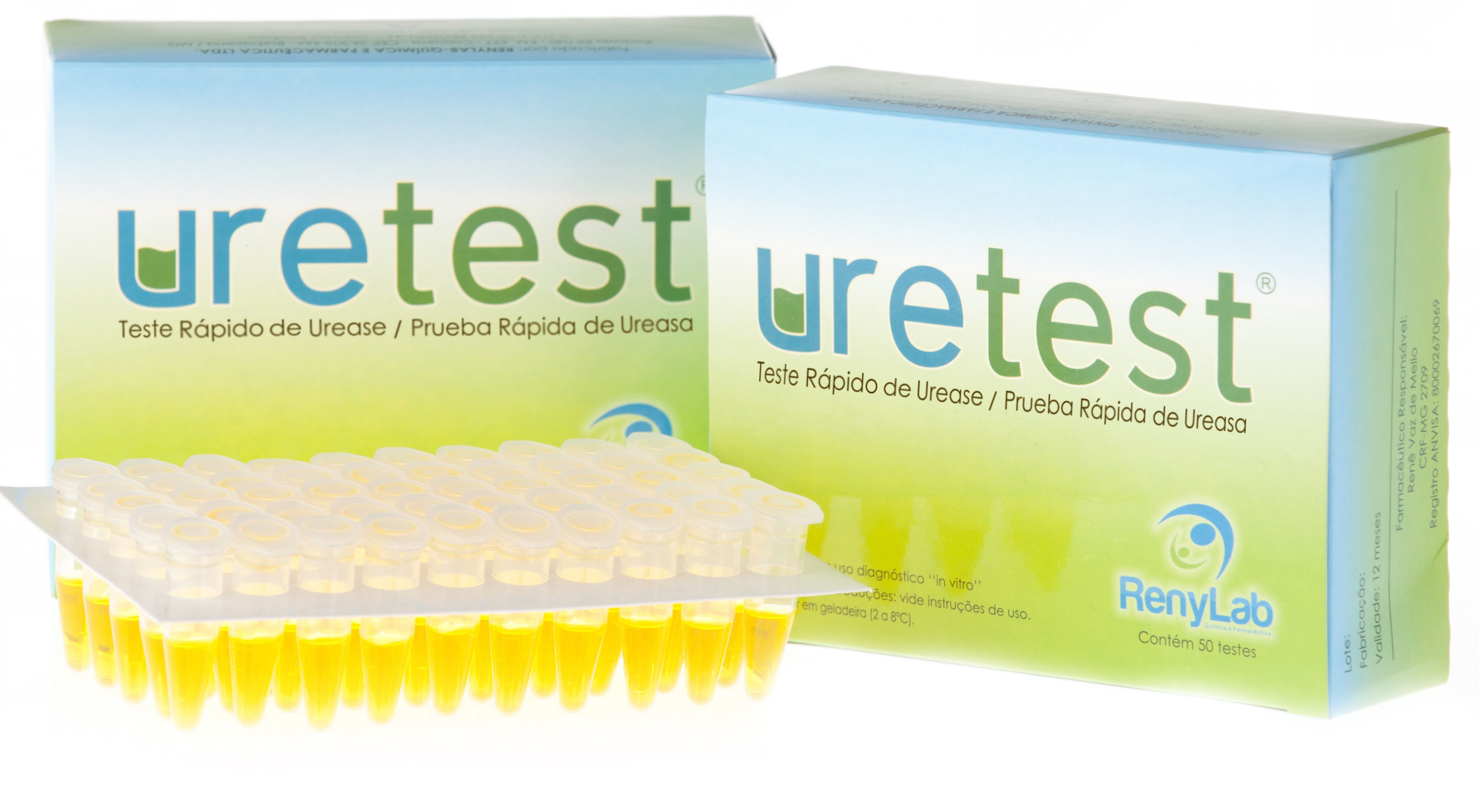 URETEST® RenyLab (Teste Ultra Rápido de Urease)
