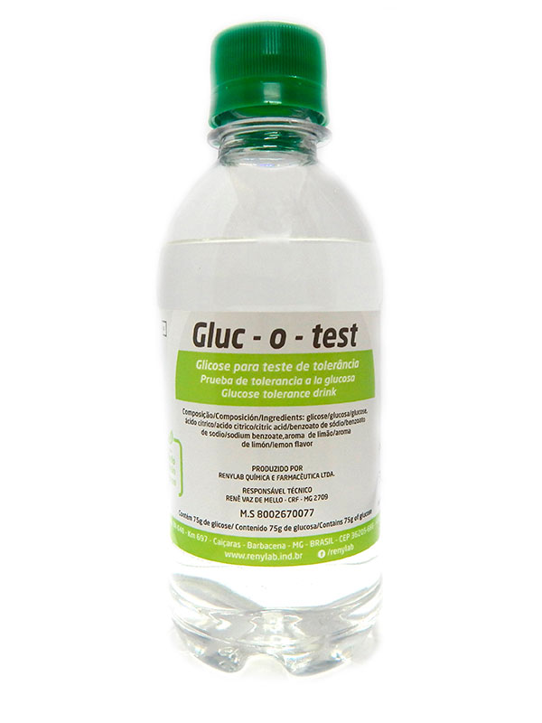 Gluc-o-Test® 100g (Solução de Glicose)
