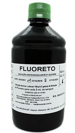 Anticoagulante Fluoreto