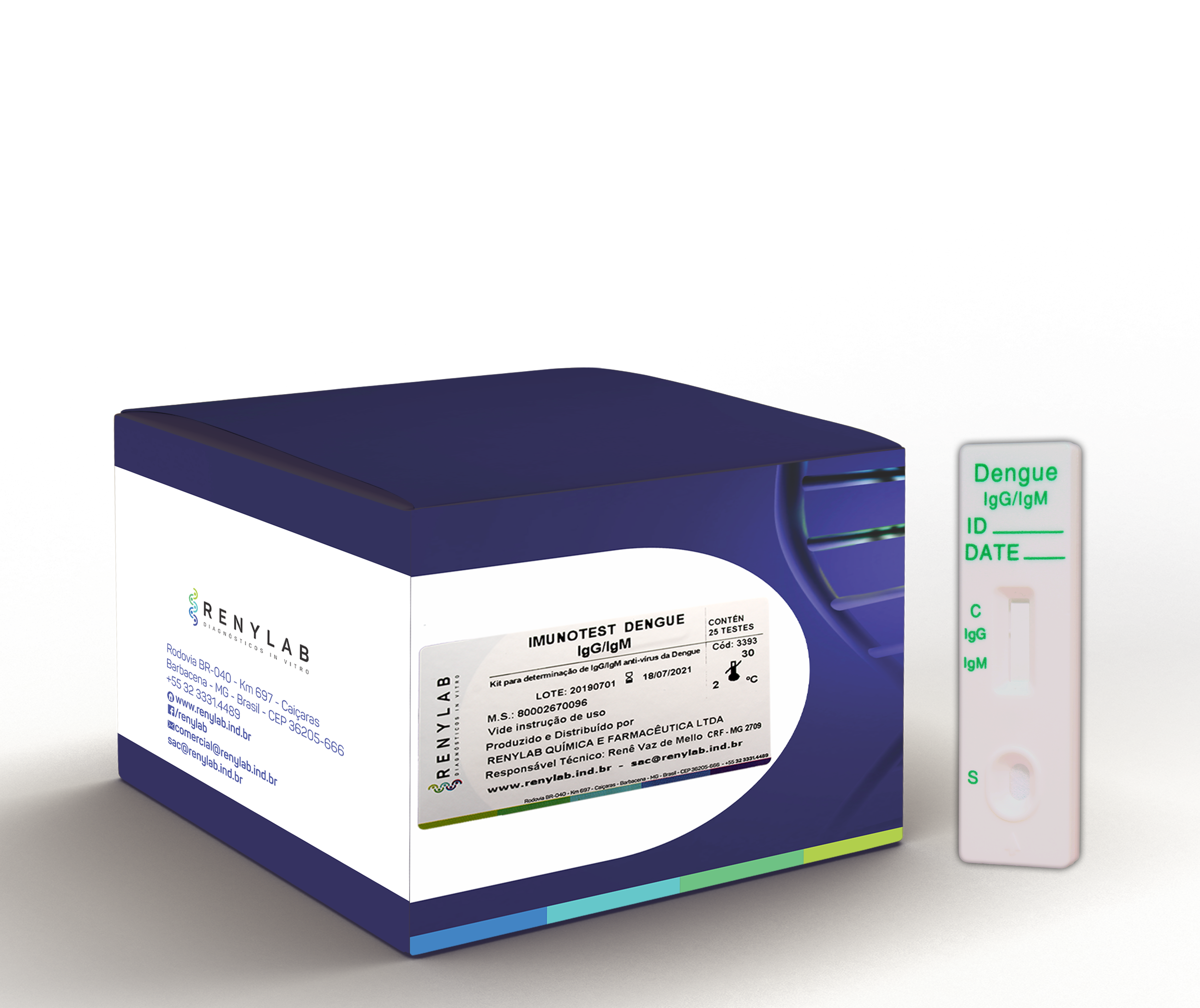 Imunotest Dengue IgG/IgM